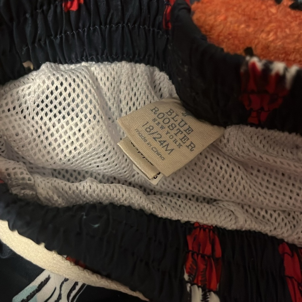 Boys’ Drawstring Swim Trunks - Picture 2 of 4